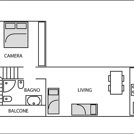 Antico Fienile 公寓 *