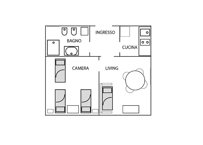 公寓 Antico Fienile Cesta